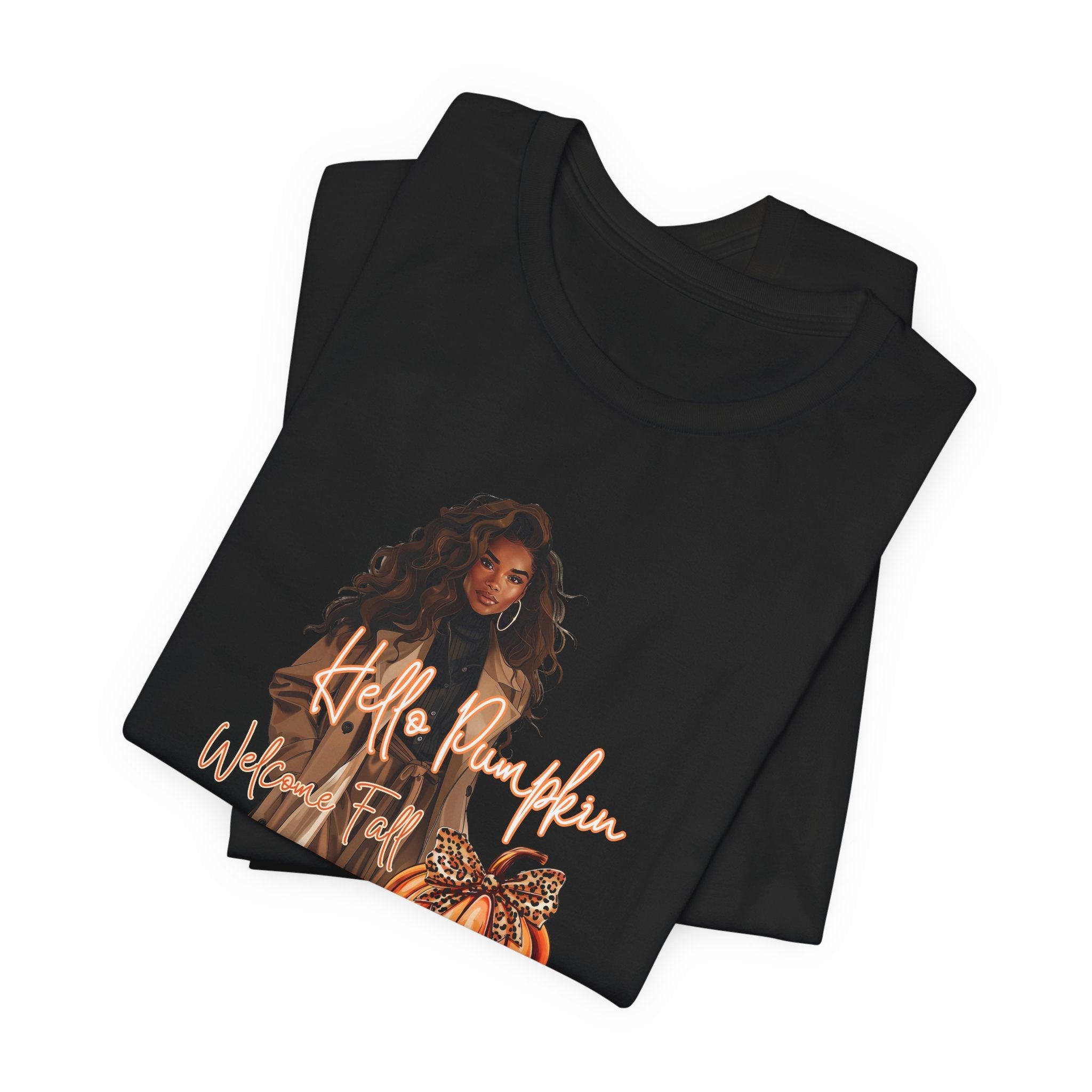 Hello Pumpkin Welcome Fall Tee